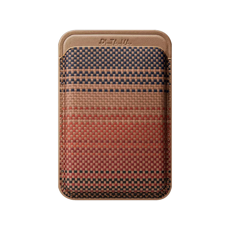 Pitaka Magnetic Woven Wallet Sunset