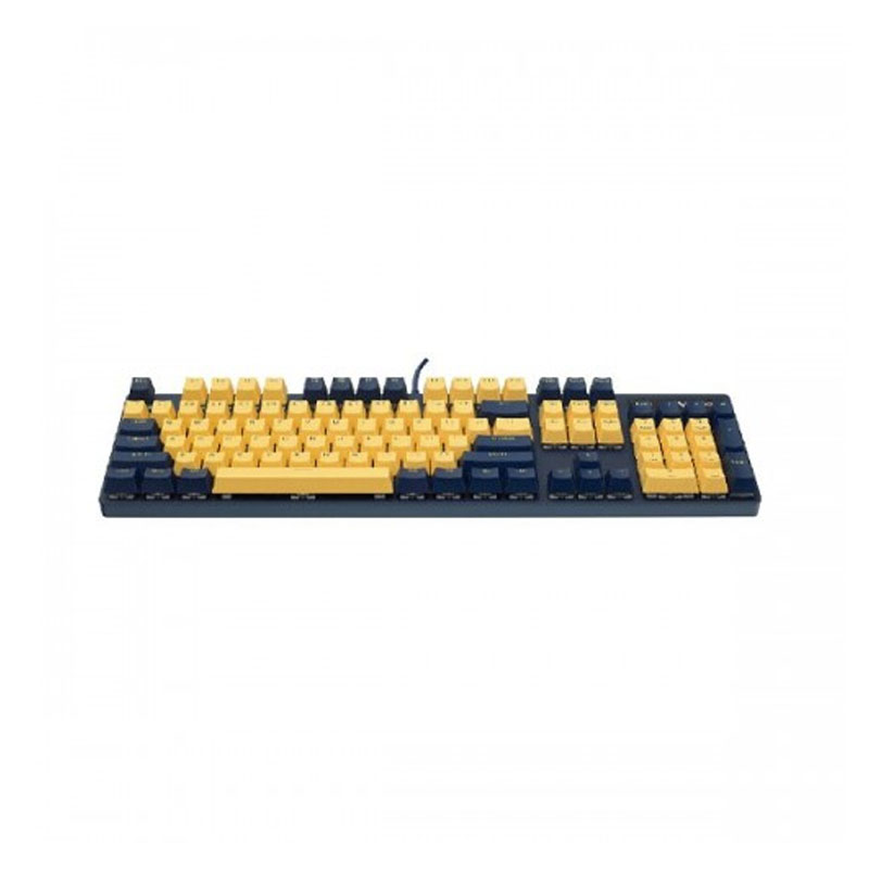 Rapoo V500 PRO Backlit USB Mechanical Gaming Keyboard Yellow and Blue