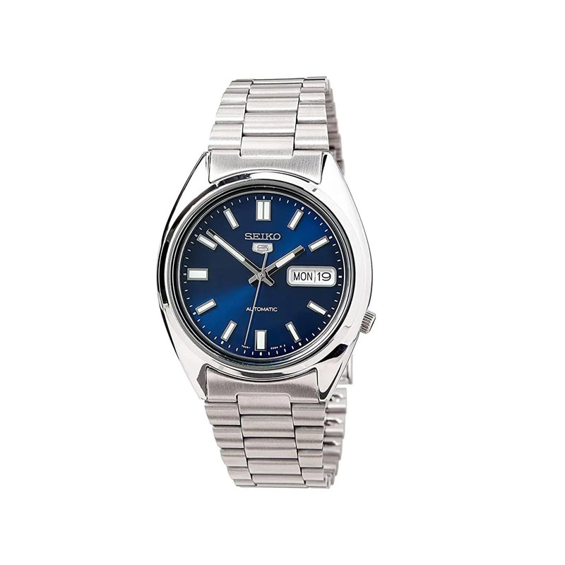 Seiko 5 Classic Automatic Blue Dial Men's Watch (SNXS77)