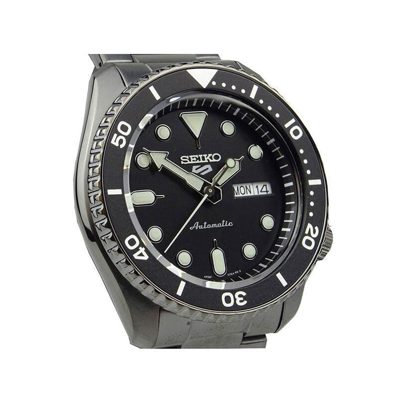 Seiko 5 SRPD65K1 Sports Black Dial Automatic Men's Wrist Watch