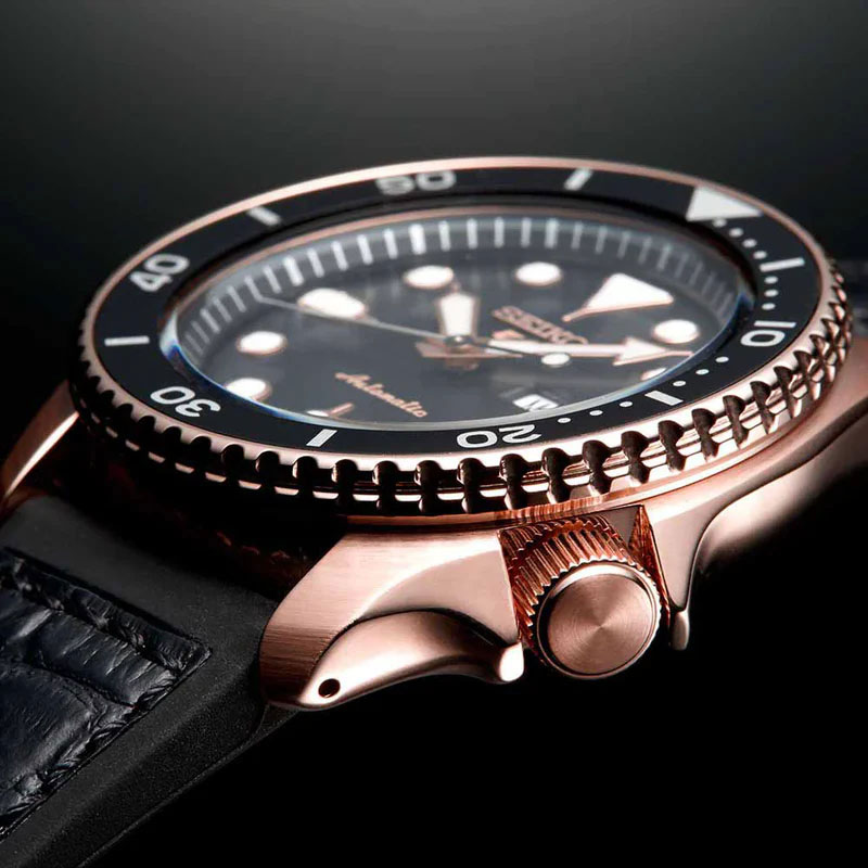 Seiko 5 SRPD76K1 Sports Black Dial Automatic Men's Wrist Watch