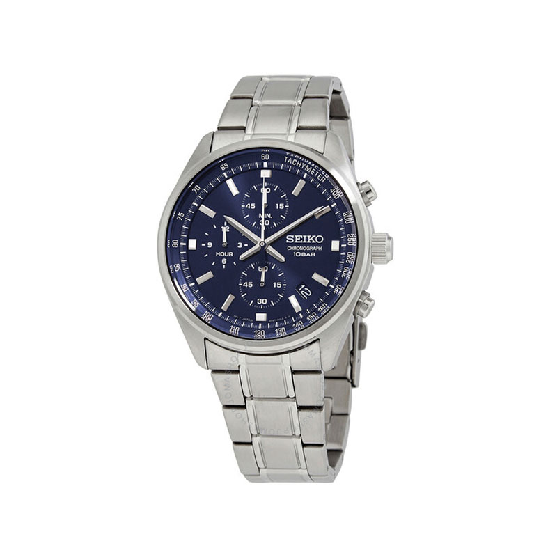 Seiko SSB377 Quartz Date Display Men's Wrist Watch