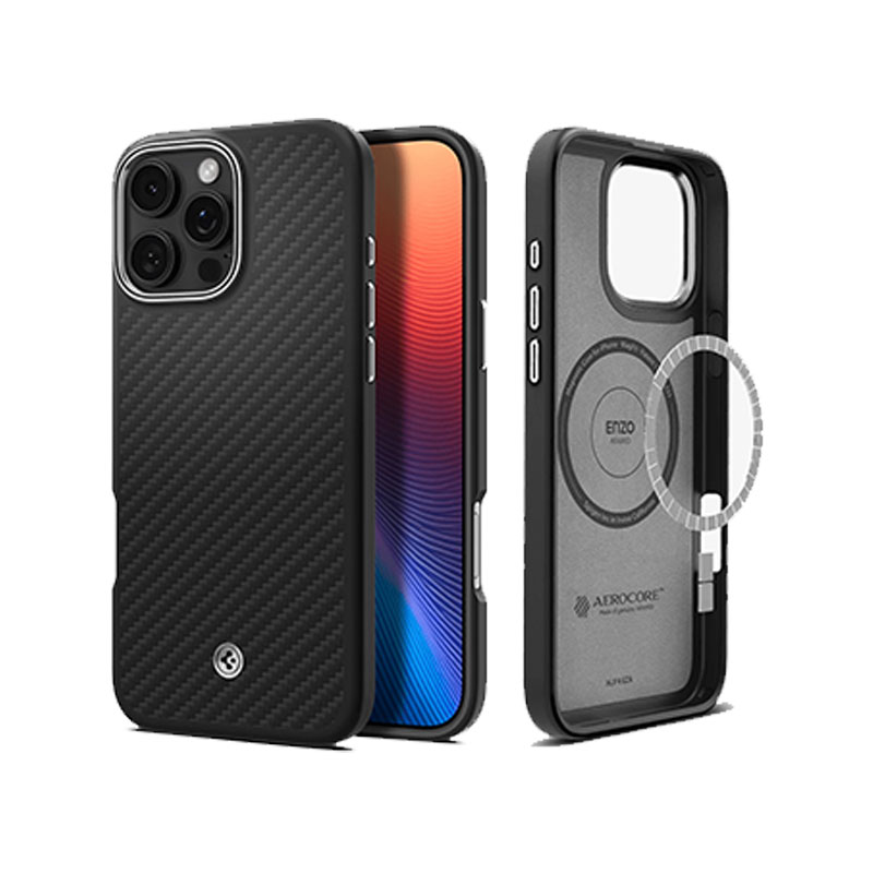 Spigen Enzo Aramid (MagFit) Case for iPhone 16 Pro