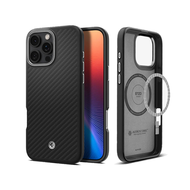 Spigen Enzo Aramid MagFit Case for iPhone 16 Pro Max