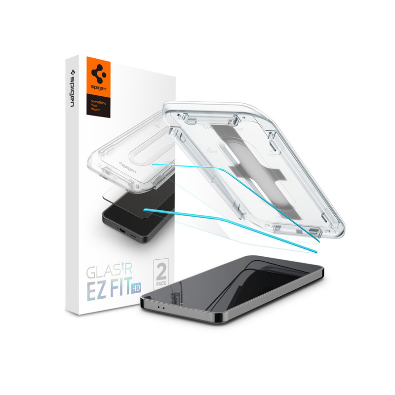 Spigen Glas Tr EZ Fit (HD) Screen Protector for Galaxy S25/S24 (1pcs)