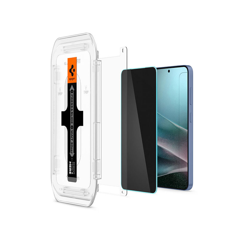 Spigen Glas tR EZ Fit Privacy Screen Protector for Galaxy S25/S24 (1 Piece)