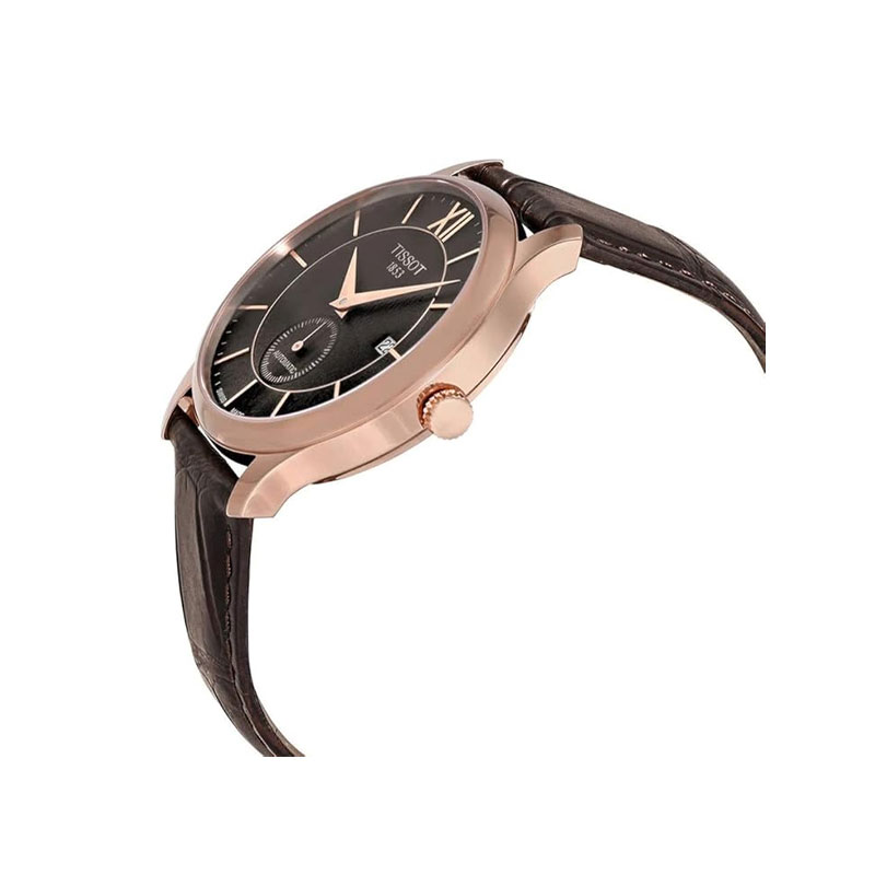 Tissot T0634283606800 T-Classic Vintage Leather Band Automatic Men’s Wrist Watch