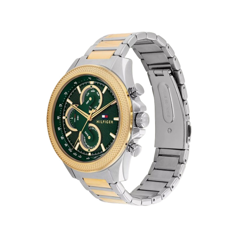 Tommy Hilfiger 46MM Two Tone Sports Men's Watch (TW001629)