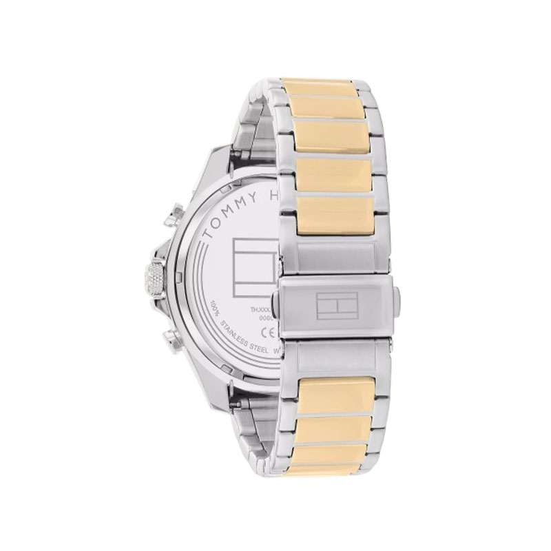 Tommy Hilfiger 46MM Two Tone Sports Men's Watch (TW001629)