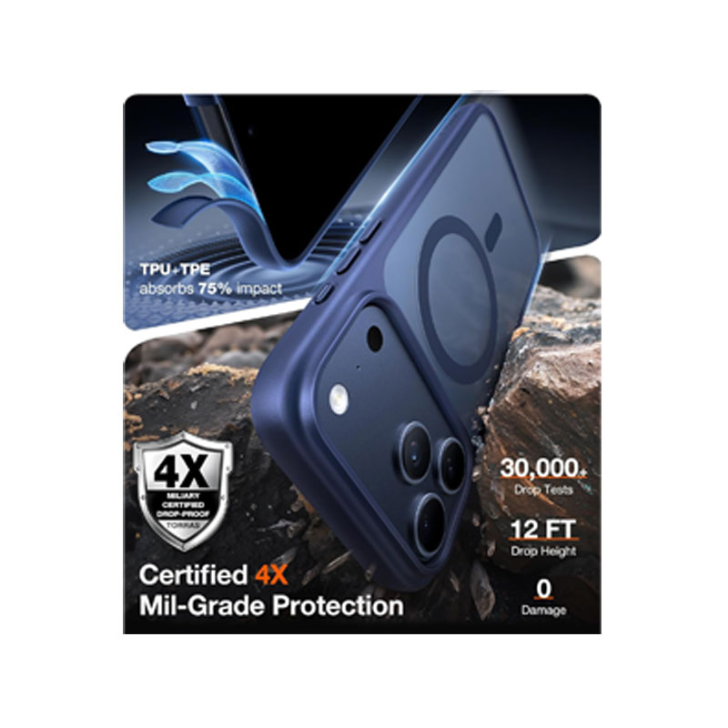 TORRAS Guardian Magnetic Case for iPhone 17 Pro Max