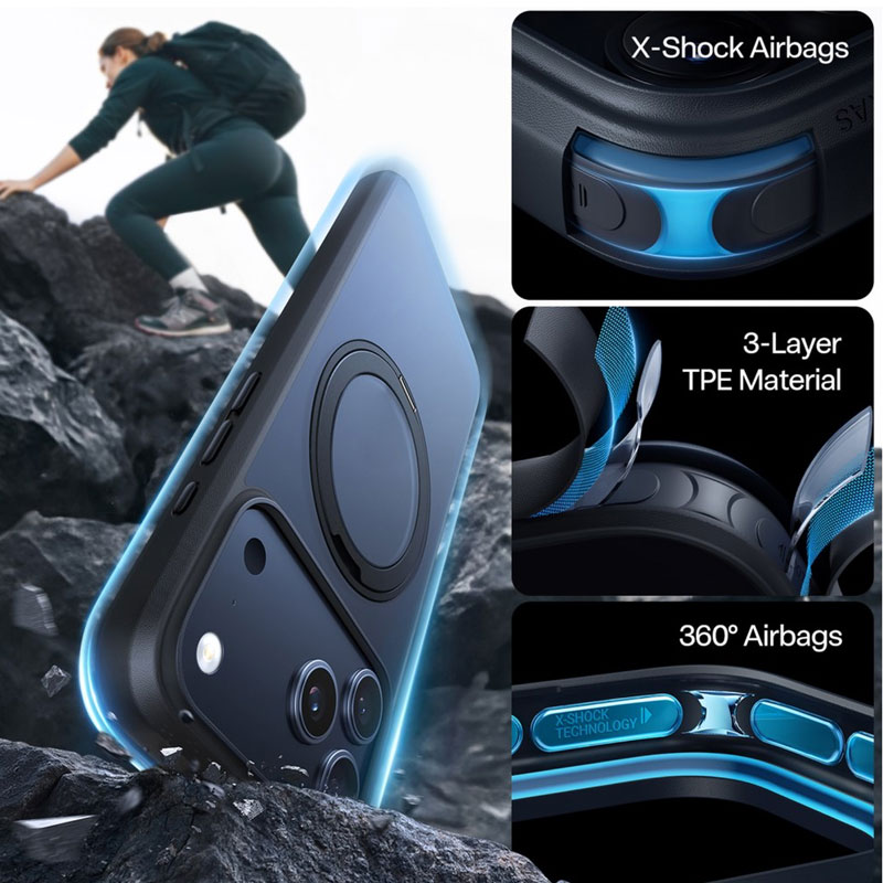 TORRAS Ostand R Case for iPhone 17 Pro Max