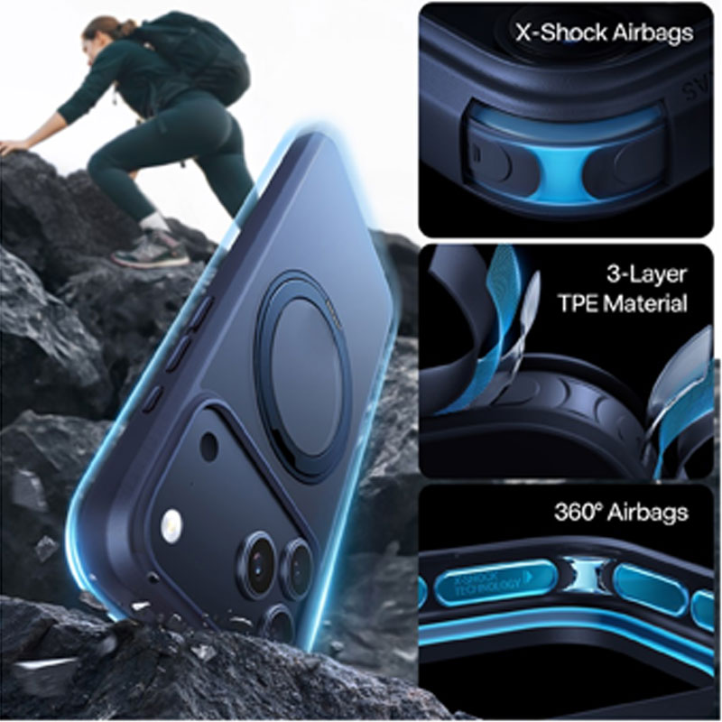 TORRAS Ostand R Case for iPhone 17 Pro Max