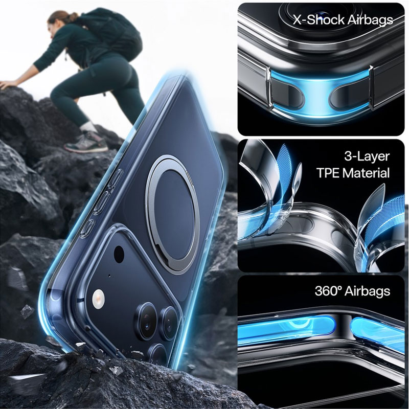 TORRAS Ostand R Case for iPhone 17 Pro Max