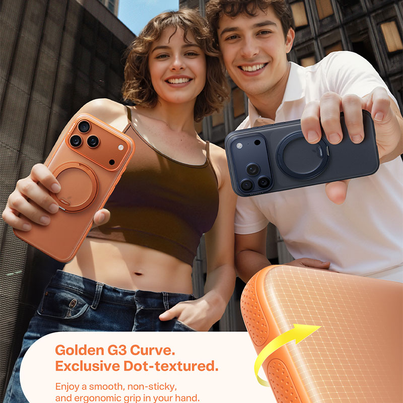 TORRAS Ostand R Fitness Case for iPhone 17 Pro