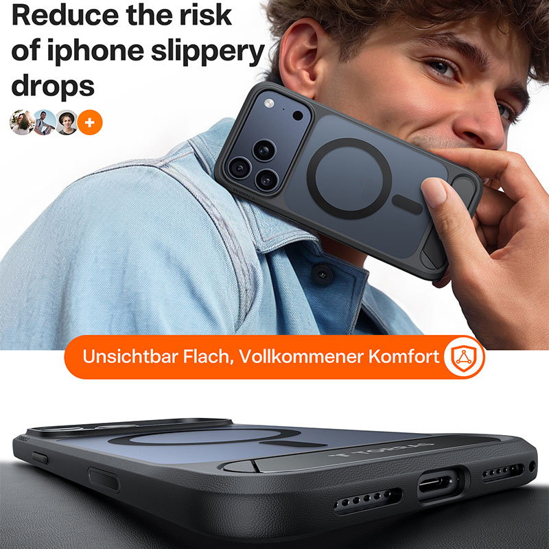 TORRAS Pstand Case for iPhone 17 Pro