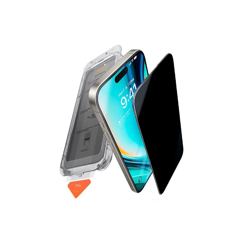 TORRAS Install Master Privacy Screen Protector for iPhone Air