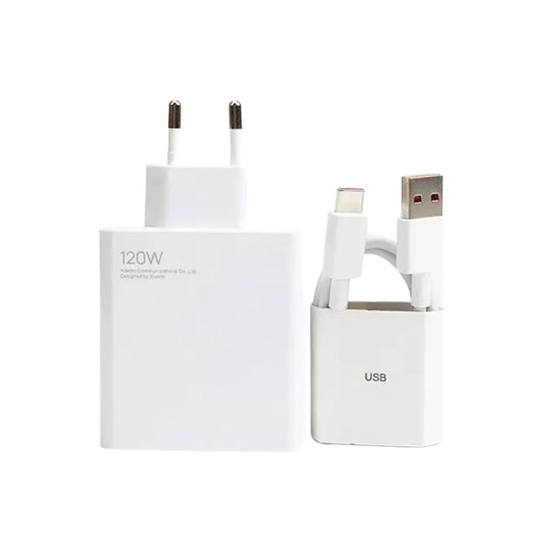 Xiaomi 120W Power Adapter Suit & Type-C Data Cable