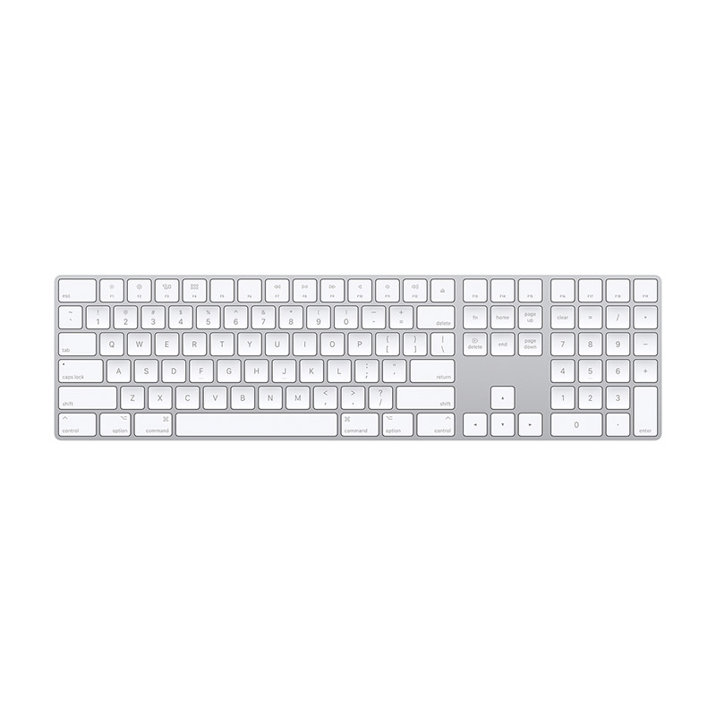 Apple Magic Keyboard with Numeric Keypad (White)