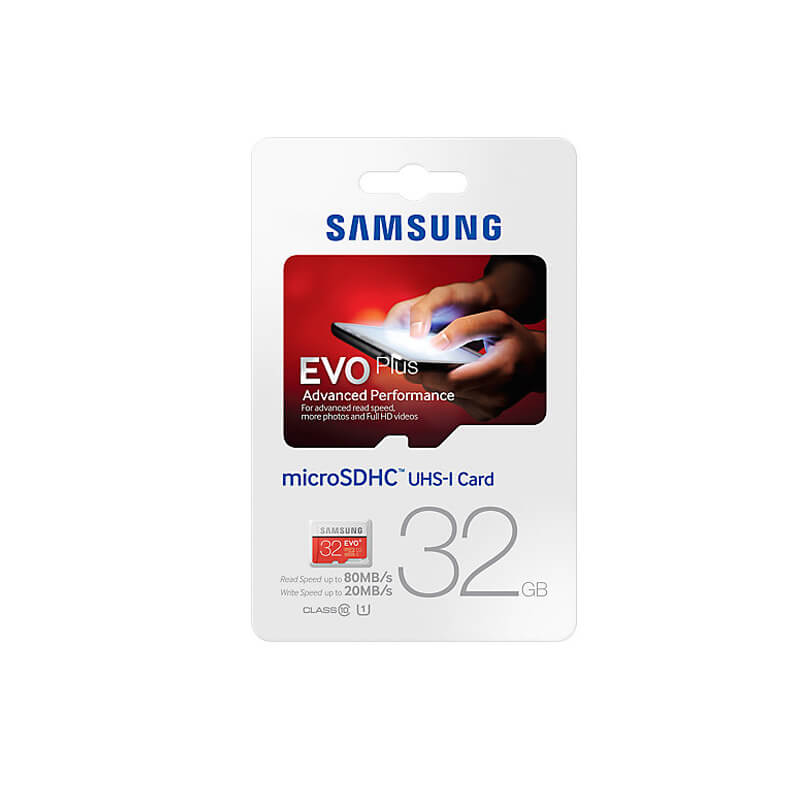 Samsung EVO Plus 32GB microSDHC Card