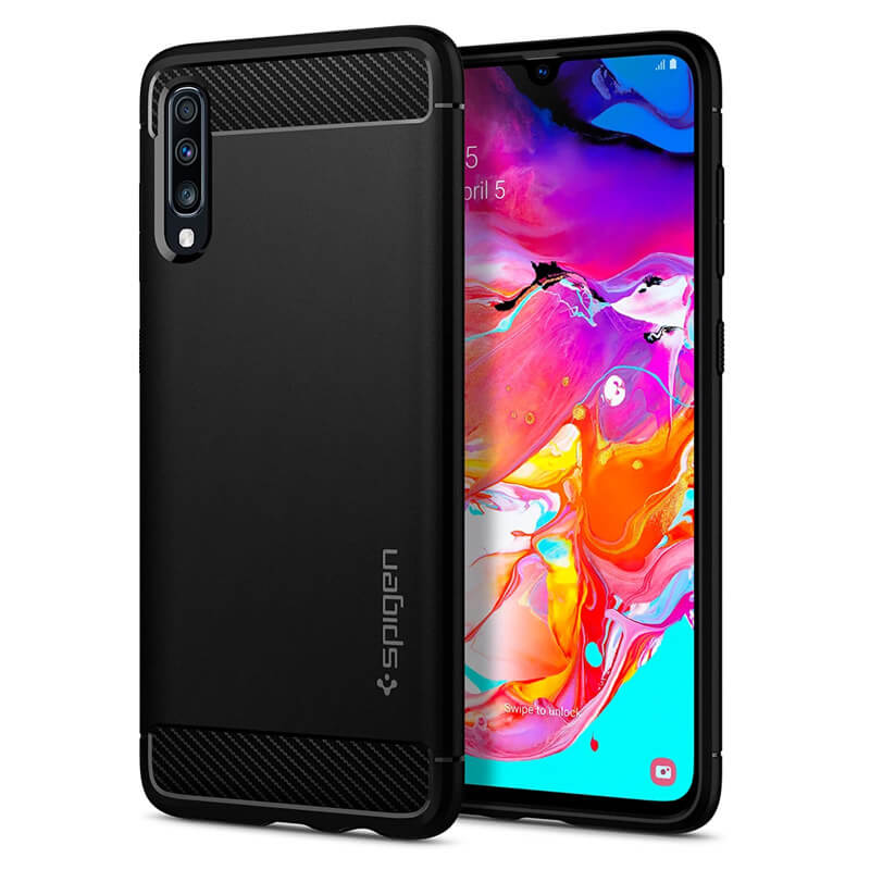 Rugged Armor Case for Samsung Galaxy A70