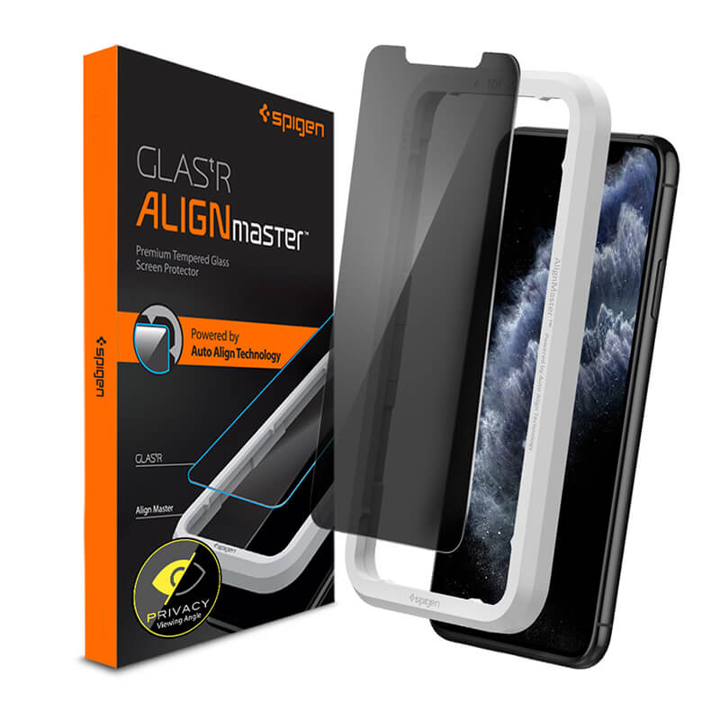 Align Master Glas tR Privacy Screen Protector for iPhone 11 Pro Max / XS Max