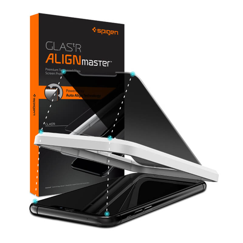 Align Master Glas tR Privacy Screen Protector for iPhone 11 Pro Max / XS Max