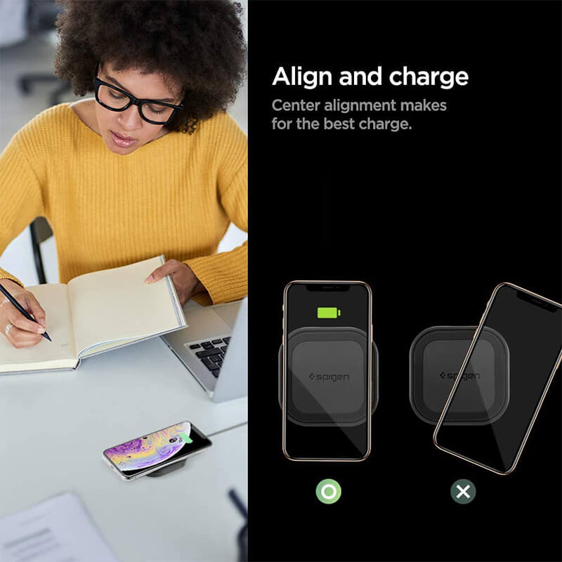 F309W SteadiBoost Compact Wireless Charger