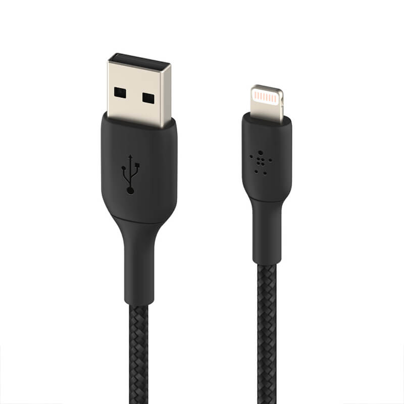 Braided Lightning to USB-A Cable