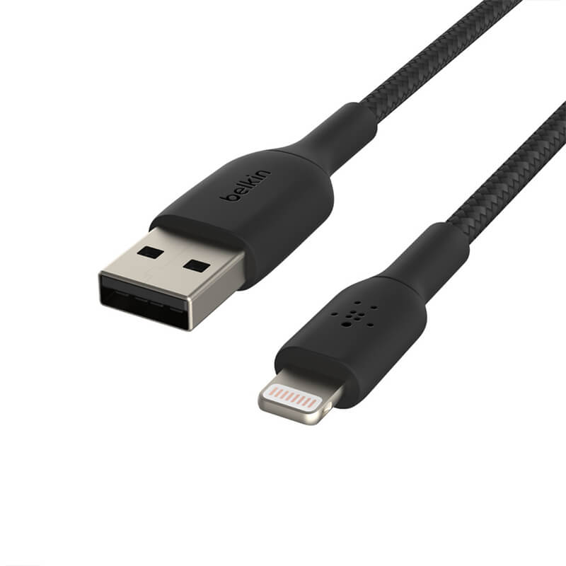 Braided Lightning to USB-A Cable