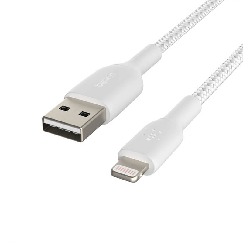 Braided Lightning to USB-A Cable