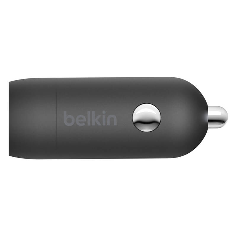 Belkin USB-C Car Charger 18W+USB-C Cable With Lightning Connector