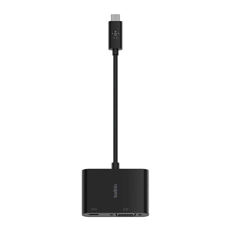 Belkin USB-C to VGA + Charge Adapter 60W