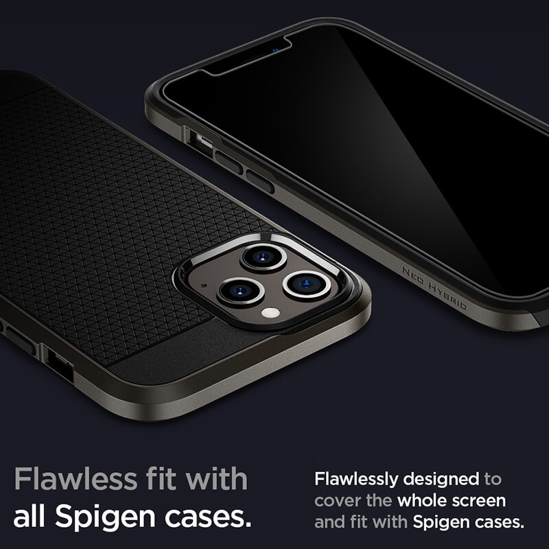 Glas.tr Slim Full Cover HD Screen Protector for iPhone 12 Pro Max