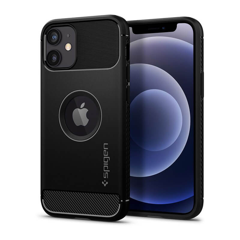 Spigen Rugged Armor Case for iPhone 12 Mini