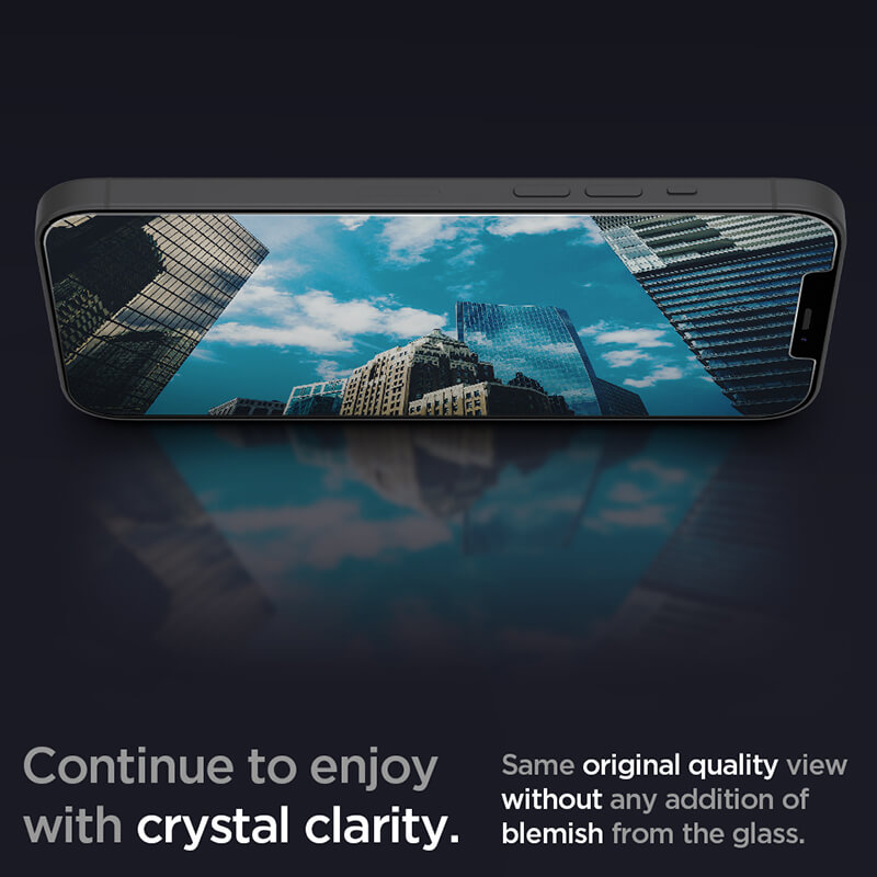 Glas.tR Slim Hd Full Cover Screen Protector for iPhone 12 / 12 pro