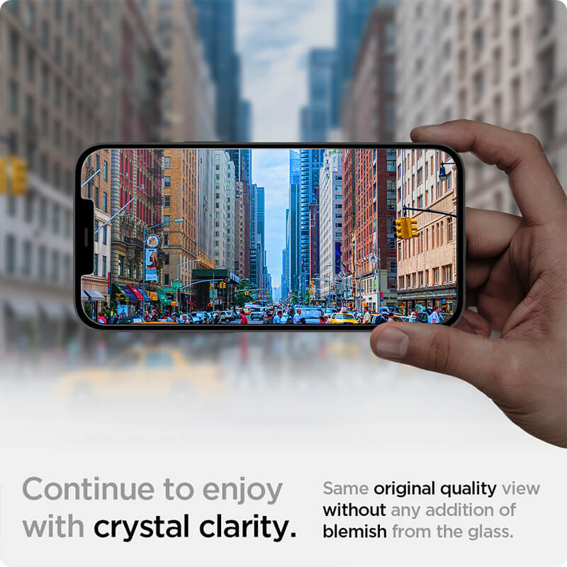 GLAS.tR Privacy HD Screen Protector for iPhone 12 Mini