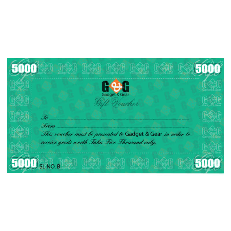 G&G 5000 Tk Gift Voucher