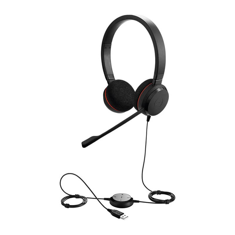 Jabra Evolve 20 SE Duo MS USB Headset