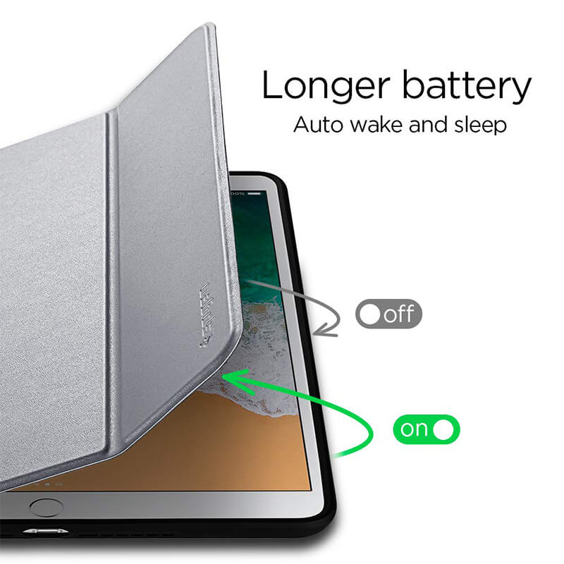 Smart Fold 2 With Pencil Holder for iPad 9.7 (2017)/iPad Pro 9.7/iPad Air 2