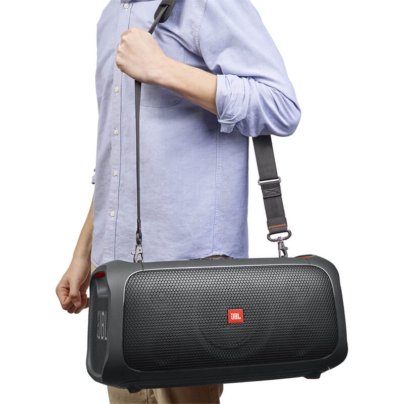 JBL PartyBox On-The-Go Portable Party Speaker and Wireless Microphone