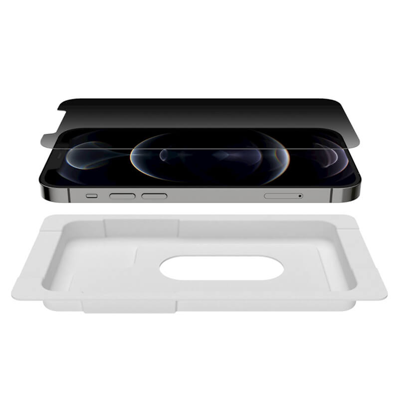 Belkin Tempered Glass Privacy Screen Protector for iPhone 12/12 Pro