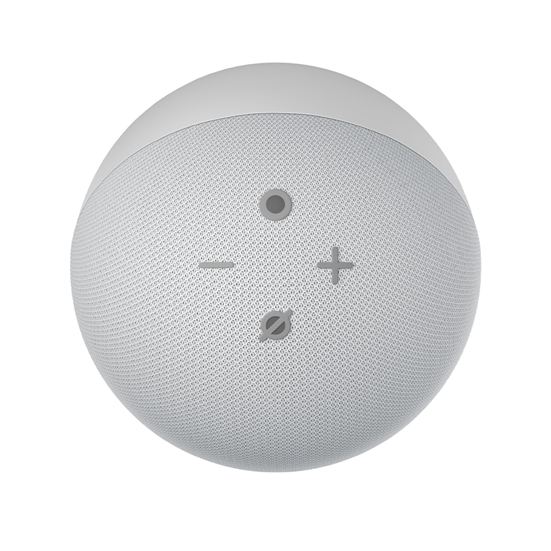 Echo Dot (4th Gen) smart speaker with clock