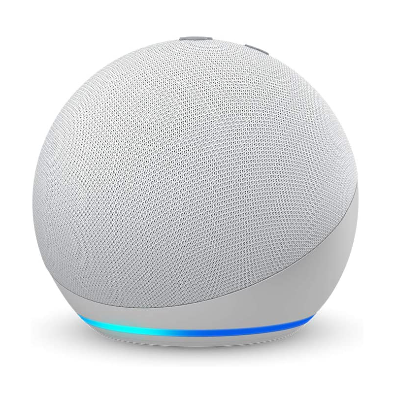 Echo Dot (4th Gen) smart speaker with clock