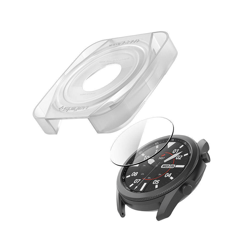 Galaxy Watch 3 Case and Screen Protector EZ (2Pcs)