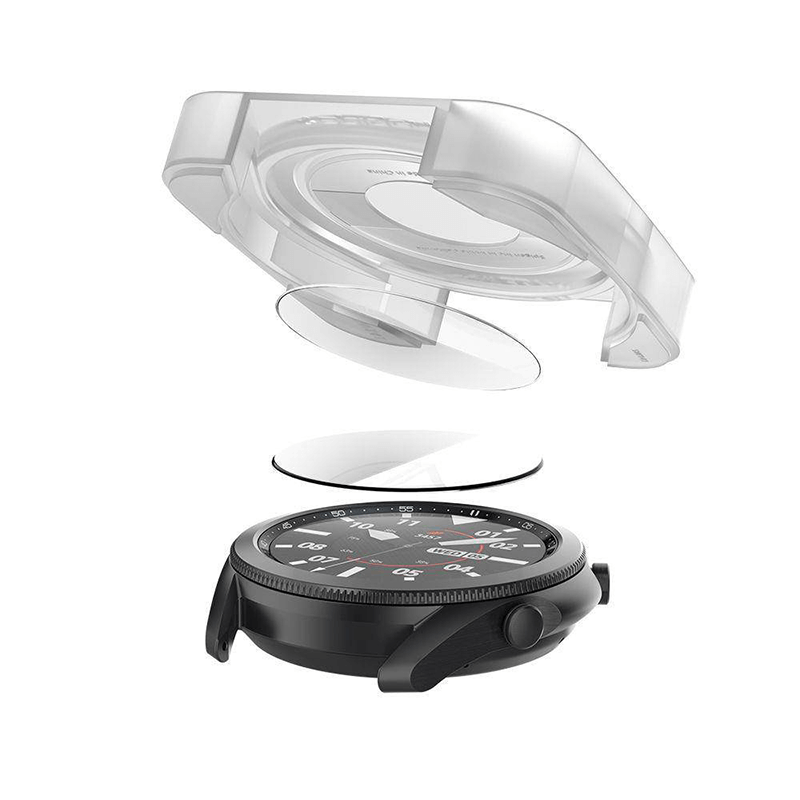 Galaxy Watch 3 Case and Screen Protector EZ (2Pcs)