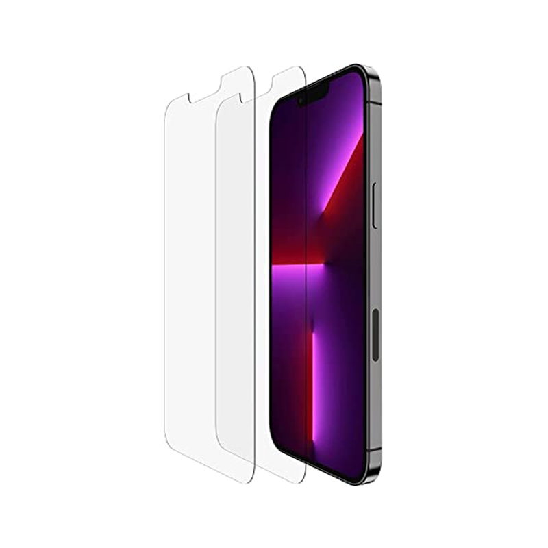 Belkin Tempered Glass Screen Protector for iPhone 13 Pro Max (2Pack)