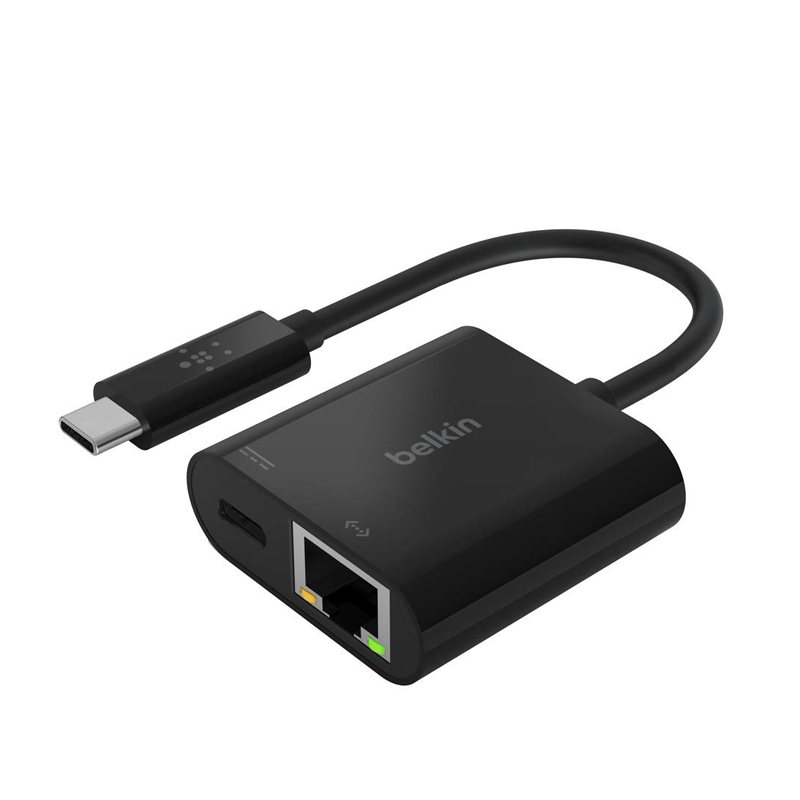 Belkin USB-C to Ethernet + Charge Adapter