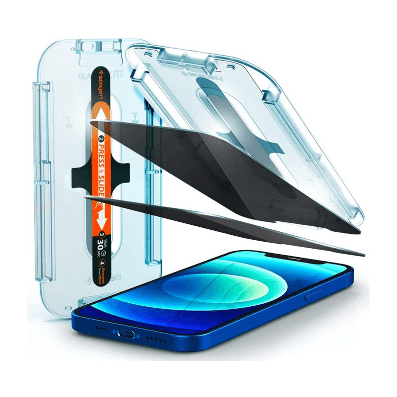 GLAS.tR EZ Fit Privacy Screen Protector for iPhone 12 Mini (1Pc)