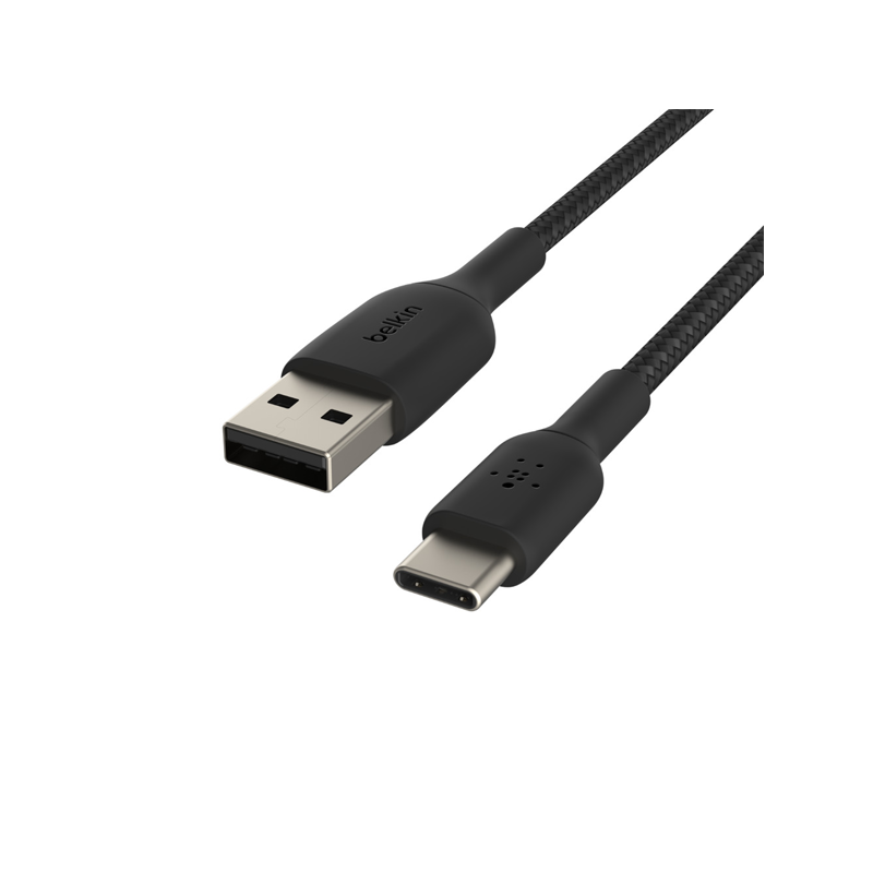 Belkin Braided USB-A to USB-C Cable (1 Meter)
