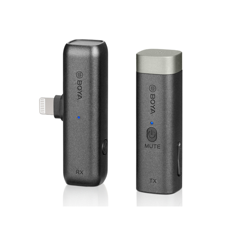 BOYA BY-WM3D 2.4 GHz Wireless Microphone (Lightning)